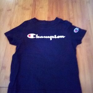 Champion Kids Navy Blue T-Shirt